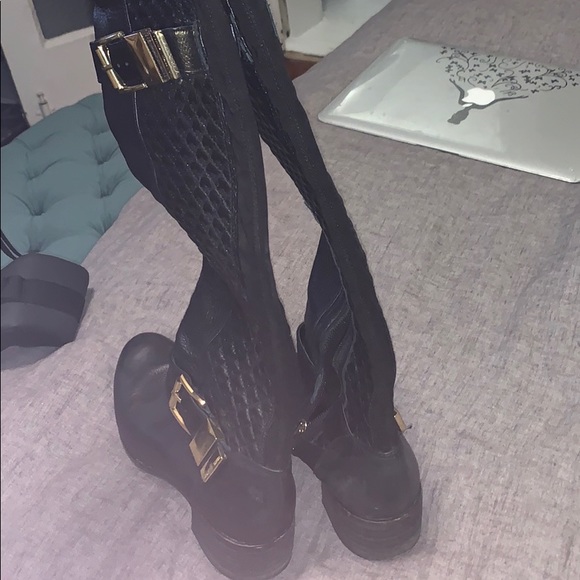 Vince Camuto Leather knee high boots - Picture 3 of 4
